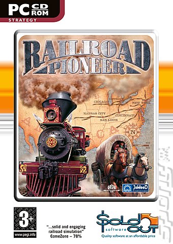 Railroad Pioneer - PC Cover & Box Art