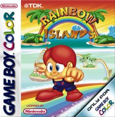 Rainbow Islands - Game Boy Color Cover & Box Art