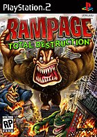 Rampage: Total Destruction - PS2 Cover & Box Art