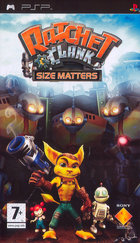 Ratchet & Clank: Size Matters - PSP Cover & Box Art
