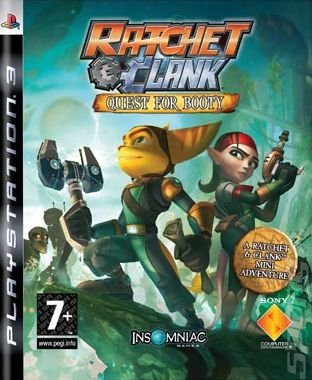 Ratchet & Clank: Quest For Booty - PS3 Cover & Box Art