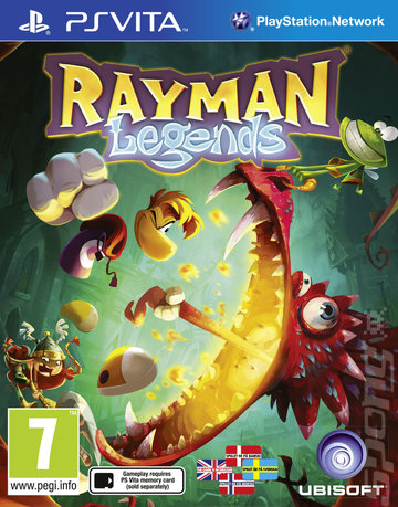 Rayman Legends - PSVita Cover & Box Art