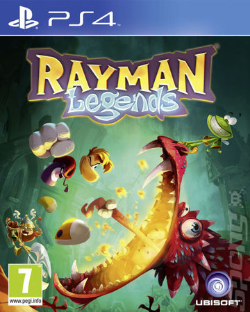 Rayman Legends - PS4 Cover & Box Art