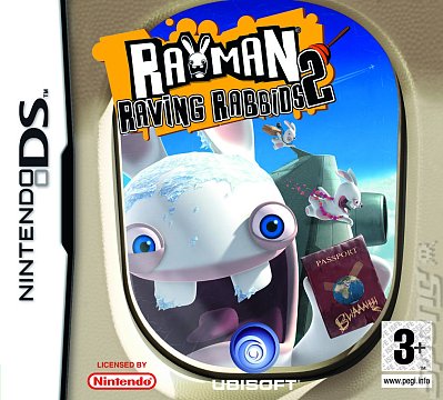 Rayman Raving Rabbids 2 - DS/DSi Cover & Box Art