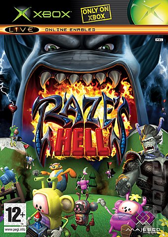 Raze's Hell - Xbox Cover & Box Art