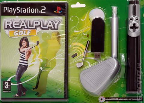 REALPLAY Golf - PS2 Cover & Box Art