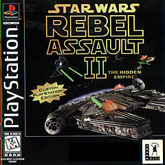 Rebel Assault 2: The Hidden Empire - PlayStation Cover & Box Art