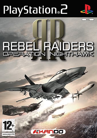 Rebel Raiders: Operation Nighthawk - PS2 Cover & Box Art