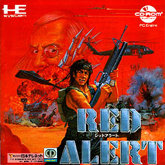 Red Alert - NEC PC Engine Cover & Box Art