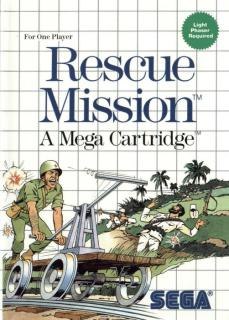 Rescue Mission - Sega Master System Cover & Box Art