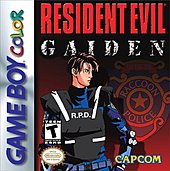 Resident Evil: Gaiden - Game Boy Color Cover & Box Art