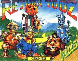 Return to Oz - C64 Cover & Box Art
