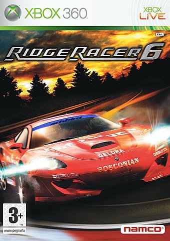 Ridge Racer VI - Xbox 360 Cover & Box Art