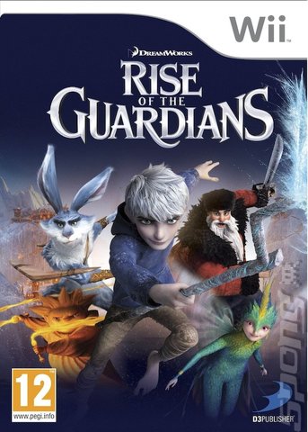 Rise of the Guardians - Wii Cover & Box Art
