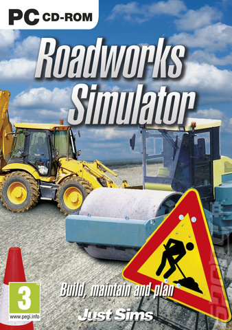 Roadworks Simulator - PC Cover & Box Art