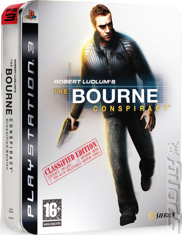 Robert Ludlum�s The Bourne Conspiracy - PS3 Cover & Box Art