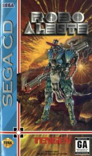 Robo Aleste - Sega MegaCD Cover & Box Art
