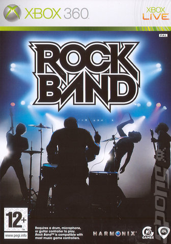 Rock Band - Xbox 360 Cover & Box Art