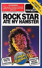 Rockstar Ate My Hamster - Spectrum 48K Cover & Box Art