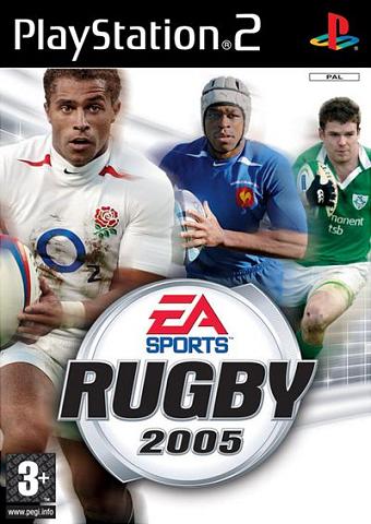 Rugby 2005 - PS2 Cover & Box Art