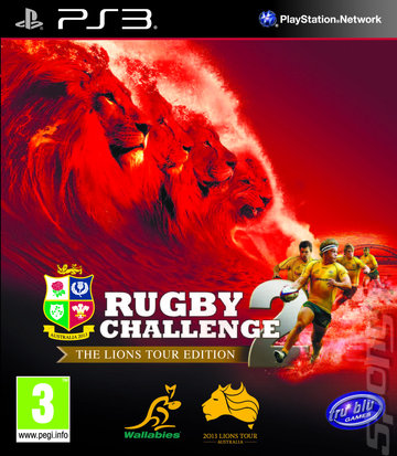 Rugby Challenge 2: The Lions Tour Edition - PS3 Cover & Box Art