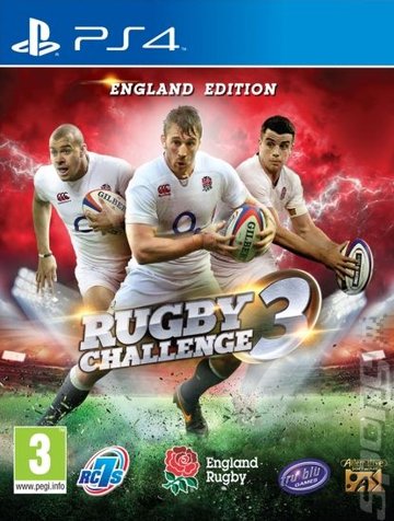 Rugby Challenge 3 - PS4 Cover & Box Art
