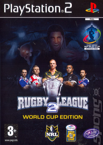 Rugby League 2 World Cup Edition - PS2 Cover & Box Art