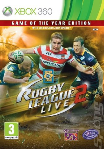 Rugby League Live 2: Game of the Year Edition - Xbox 360 Cover & Box Art
