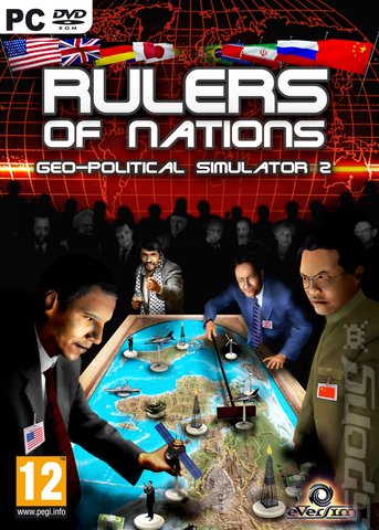 Rulers of Nations: Geopolitcal Simulator 2 - PC Cover & Box Art