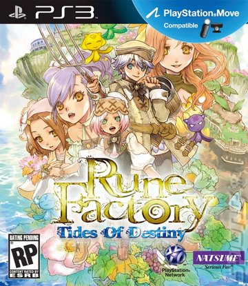Rune Factory: Tides of Destiny - PS3 Cover & Box Art