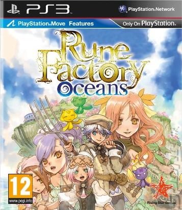 Rune Factory Oceans - PS3 Cover & Box Art
