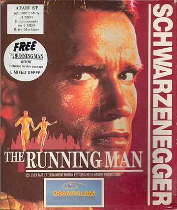 Running Man, The - Amiga Cover & Box Art