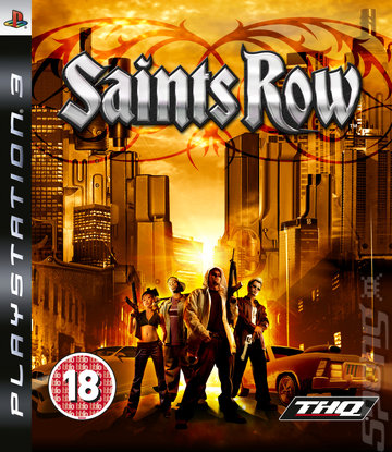 Saints Row - PS3 Cover & Box Art