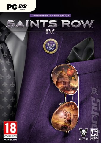 Saints Row IV - PC Cover & Box Art