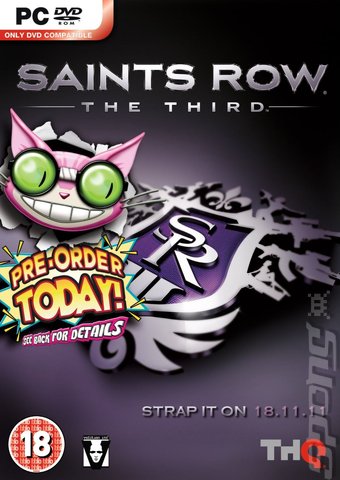 Saints Row: The Third - PC Cover & Box Art