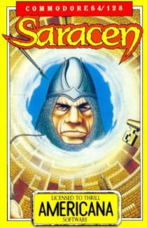 Saracen - C64 Cover & Box Art