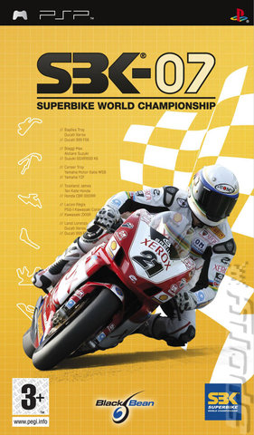 SBK-07: Superbike World Championship - PSP Cover & Box Art