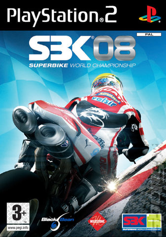 SBK08 Superbike World Championship - PS2 Cover & Box Art