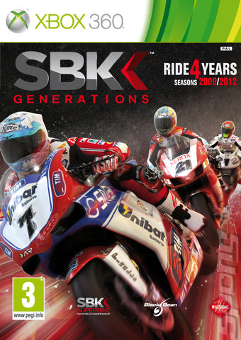 SBK: Generations - Xbox 360 Cover & Box Art