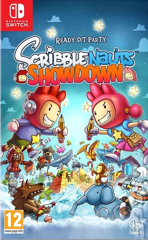 Scribblenauts Showdown - Switch Cover & Box Art