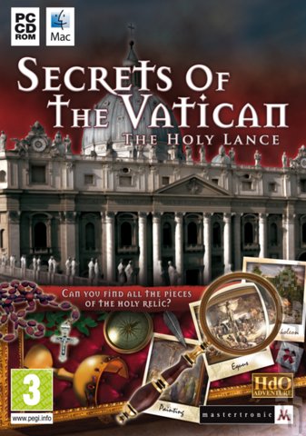 Secrets Of The Vatican: The Holy Lance - PC Cover & Box Art