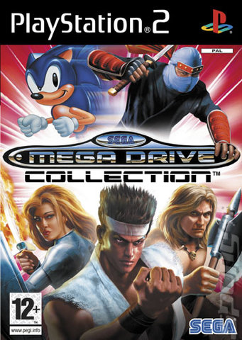 SEGA Mega Drive Collection - PS2 Cover & Box Art