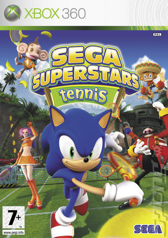 SEGA Superstars Tennis - Xbox 360 Cover & Box Art