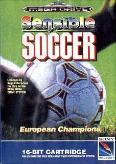 Sensible Soccer - Sega Megadrive Cover & Box Art