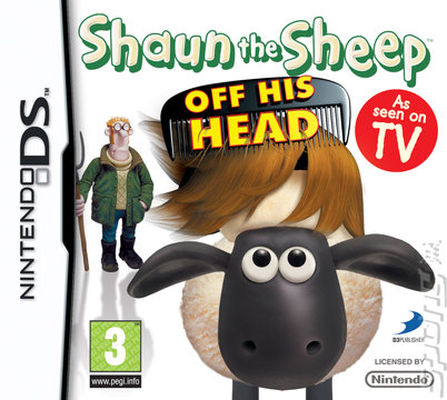 Shaun the Sheep: Off His Head! - DS/DSi Cover & Box Art