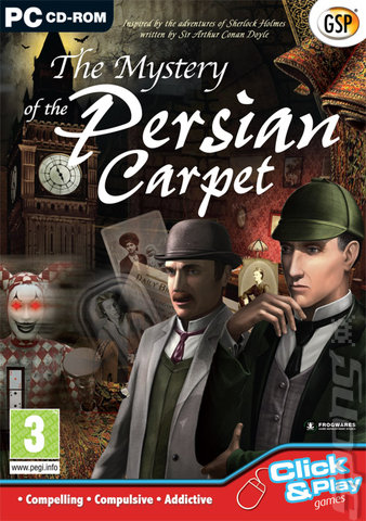 Sherlock Holmes: The Mystery of the Persian Carpet - PC Cover & Box Art