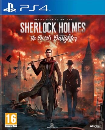 Sherlock Holmes: The Devil's Daughter - PS4 Cover & Box Art