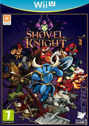 Shovel Knight - Wii U Cover & Box Art
