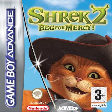 Shrek 2: Beg for Mercy - GBA Cover & Box Art