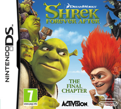 Shrek Forever After - DS/DSi Cover & Box Art
